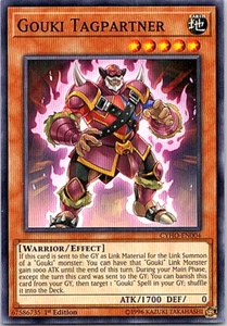 Gouki Tagpartner CYHO-EN004 Yu-Gi-Oh! Light Play 1st Edition - Picture 1 of 1