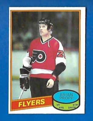 1980-81 O PEE CHEE #39 BRIAN PROPP ROOKIE RC PHILADELPHIA FLYERS 80-81 OPC NHL - Image 1 of 2