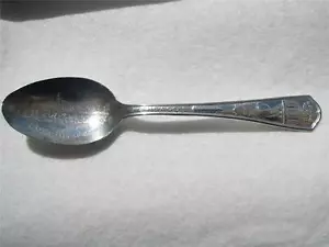 1933 Century of Progress Chicago World's Fair exposition souvenir spoon silver - Picture 1 of 1