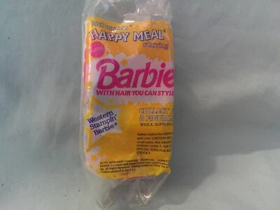 Barbie vintage McDonalds Happy Meal Western Stampin' 1992 ¡NUNCA ABIERTA divertido hallazgo! Foto 1 de 4