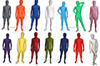 Unisex Adult Spandex Bright 2nd Skin Zentai Costumes Bodysuit Unitard leotard 