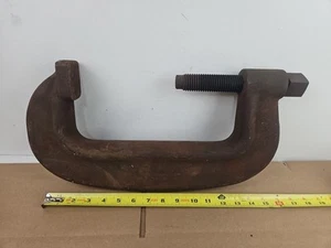 J.H. Williams & Co. 10" schwere Service Schraubzwinge Vulcan Nr. 10 USA - Bild 1 von 6