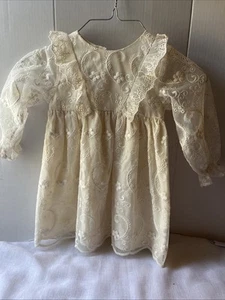 Zara Girls Dress 2-3 Years Floral Lace Long Sleeve - Picture 1 of 8