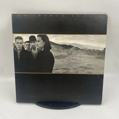 U2 The Joshua Tree LP Album Vinyl Record VG+/G+ With Poster A1/B1 - Image 1 of 4