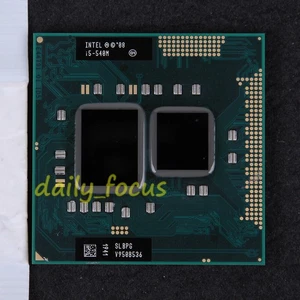 Processore CPU Intel Core i5-540M SLBPG SLBTV 2,53 GHz CP80617004116AD 2,5 GT/s - Foto 1 di 2