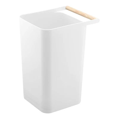 Home Como Modern Slim Square Trash Can Garbage Waste Basket for Bathroom Kitche - Image 1 of 4
