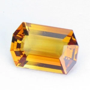1.21Cts Natural Hi-Sparkling Citrine Fancy Cushion Cut Collection Gemstone - Picture 1 of 7