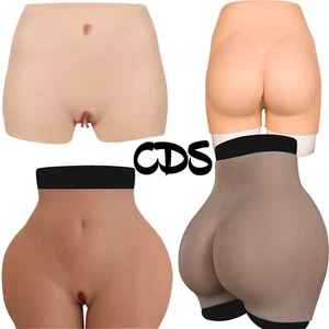 Silicone Hip Shaping Pants Thicken Butt Fake Vagina Sexy Butt Hip Up Enhancer - Bild 1 von 30