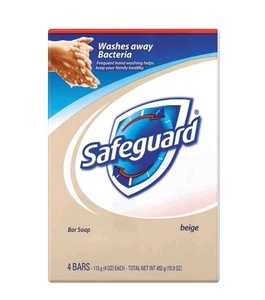 SafeGuard: Professionelle Seife, beige, 4 Packungen 4 Unzen Je 12/Koffer 48 Gesamtbarren - Bild 1 von 4