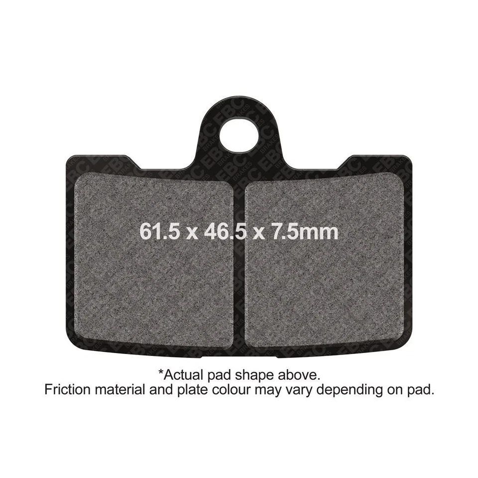 Спеченная передняя правая уличная тормозная колодка EBC Double H для EBR 1190 RX Sport 2014-15 - Изображение 1 из 1