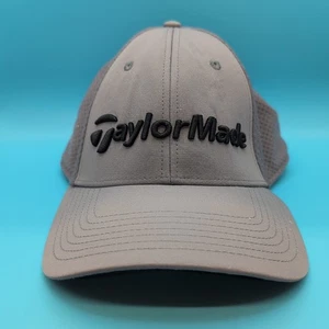 TaylorMade Cap Mens S/M Golf Performance Fitted Hat Gray Hat - Picture 1 of 11