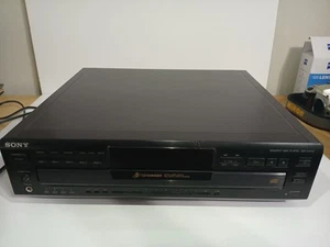 SONY CDP C450Z 5 Disc Carousel CD Changer Player Tested No Remote - Tested Works - Picture 1 of 5