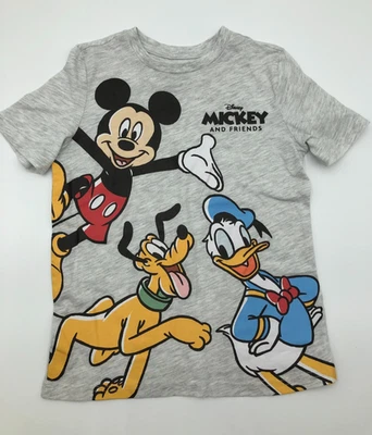 Camiseta gris claro Disney Jumping Beans Mickey and Friends niños talla 7 Foto 1 de 4
