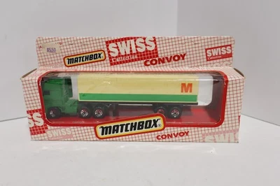 Matchbox Convoy CY-25 DAF Container, SWISS promotional with "M" logo, boxed #2 - Image 1 of 3
