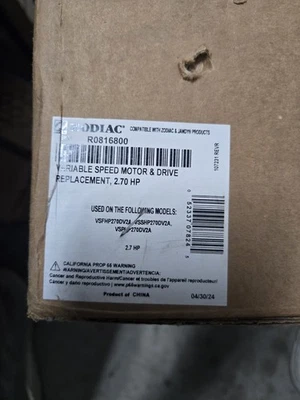 R0816800 JANDY Variable Speed For DV2A Models 2.7HP 115/230V - Image 1 of 4