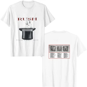 Maglietta Vintage 1990 Rush Rabbit Presto Tour - Maglietta Rock Band Heavyweight - Foto 1 di 1