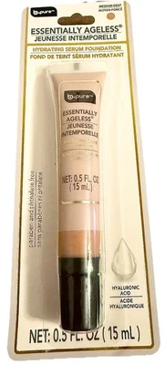 b~Pure Essentially Ageless Hydrating Serum Foundation In Medium~Deep - Image 1 of 4
