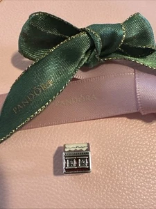 PANDORA Santa's House Enamel & Silver Charm 792003ENMX Christmas Genuine - Picture 1 of 9