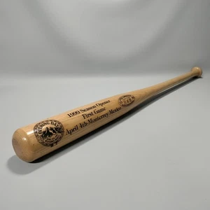 1999 Season Opener First Game Monterrey Mexico Commemorative Wood Baseball Bat - Picture 1 of 5