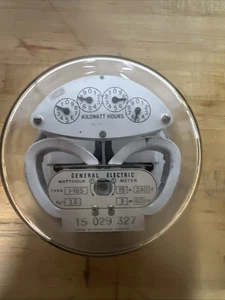 General Electric 15 AMP 3 Draht 240 Volt Wattstundenmesser - Bild 1 von 8