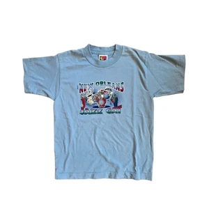 Youth New Orleans Jazz Cat Fruit of the Loom T-Shirt 10-12 - Picture 1 of 8