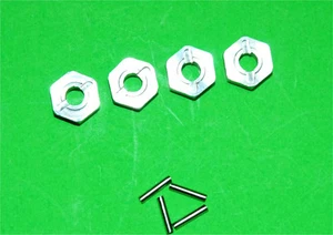 Aluminum 12 mm Hex Adapters for 1/10 Traxxas Slash / Stampede 4x4 -S - Picture 1 of 1