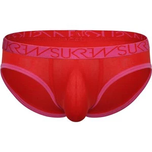 Sukrew Carnival Low Rise Brief mens underwear bikini micro enhancing cup pouch - Picture 1 of 24