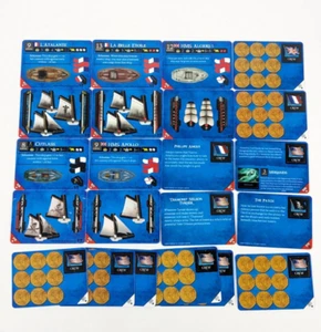 PIRATES CSG Revolution lotto limitato di 17 navi ed equipaggio comuni NUOVI NON PERFORATI - Foto 1 di 1