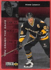 1996-97 Collector's Choice Crash the Game Silver Prize #CR5 Mario Lemieux