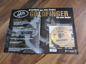 ASH Goldfinger RARE 1996 GERMANY press kit folder with CD - Picture 1 of 3