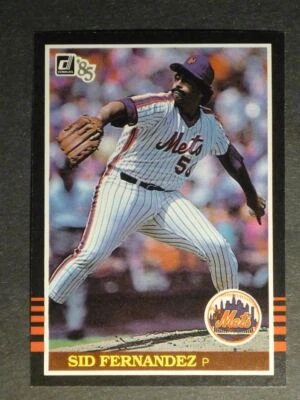 1985 Dondruss Sid Fernandez #563 Mets NM/MT OR BETTER 003 - Image 1 of 2