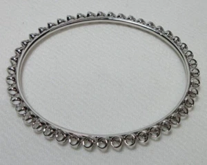 DI MODOLO BRAZALETE PLATA ESTERLINA PULSERA ETERNIDAD ITALIANA - Imagen 1 de 8