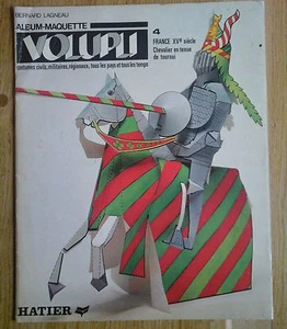 Album Maquette VOLUPLI chevalier tenu tournoi costumes militaires n°7 LAGNEAU  - Imagen 1 de 3