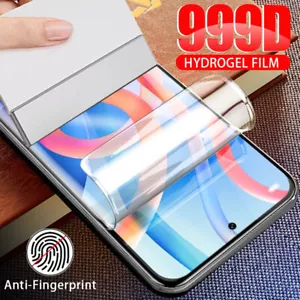 For Xiaomi Redmi Note 12 11T Pro Mi 10T K40S Soft Hydrogel Film Screen Protector - Picture 1 of 15