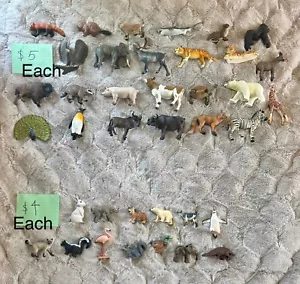 Safari Ltd, Schleich, Terra, Your Pick, $4 $5 $7 Per Animal, Bundle And Save! - Picture 1 of 3