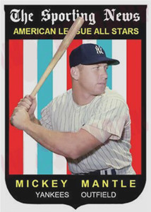 MICKEY MANTLE 59 AS ACEO ART CARD ### BUY 5 GET 1 FREE ### or 30% OFF 12 OR MORE