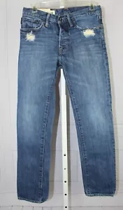 ABERCROMBIE KIDS JEANS BOYS ROLLINS LOW RISE SKINNY BUTTON FLY Size 14 Vtg Y2K - Picture 1 of 4
