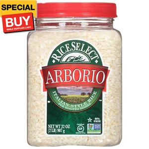 Arborio Rice for Italian Risotto, Premium Gluten-Free Rice, Non-GMO, 32-Ounce Ja - Picture 1 of 12