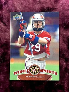 Pat McCabe 2010 Upper Deck MLL Lacrosse RC MINT Syracuse Legends Jersey Gait SP - Bild 1 von 2