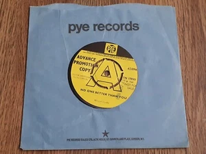 PETULA CLARK - NO ONE BETTER THAN YOU 7" 1969 PROMO PYE RECORDS - Picture 1 of 4