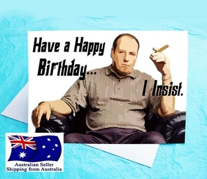 Sopranos Wise Guy Funny Birthday Card KimWestARt - Picture 1 of 9