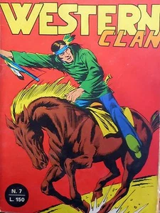 FUMETTO WESTERN CLAN N.7 1973 STAPEM - Picture 1 of 1