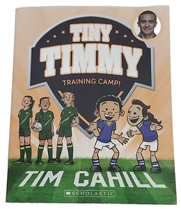 Tiny Timmy Training Camp! Tim Cahill Paperback Sports Soccer Children - Picture 1 of 17