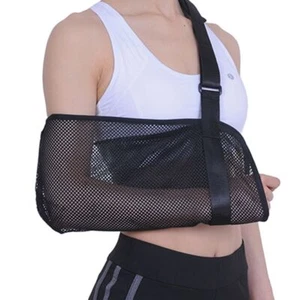 Elbow Support Arm Sling Fixed Shoulder Neck And Wrist Arm Strap Forearm Sling - Picture 1 of 11