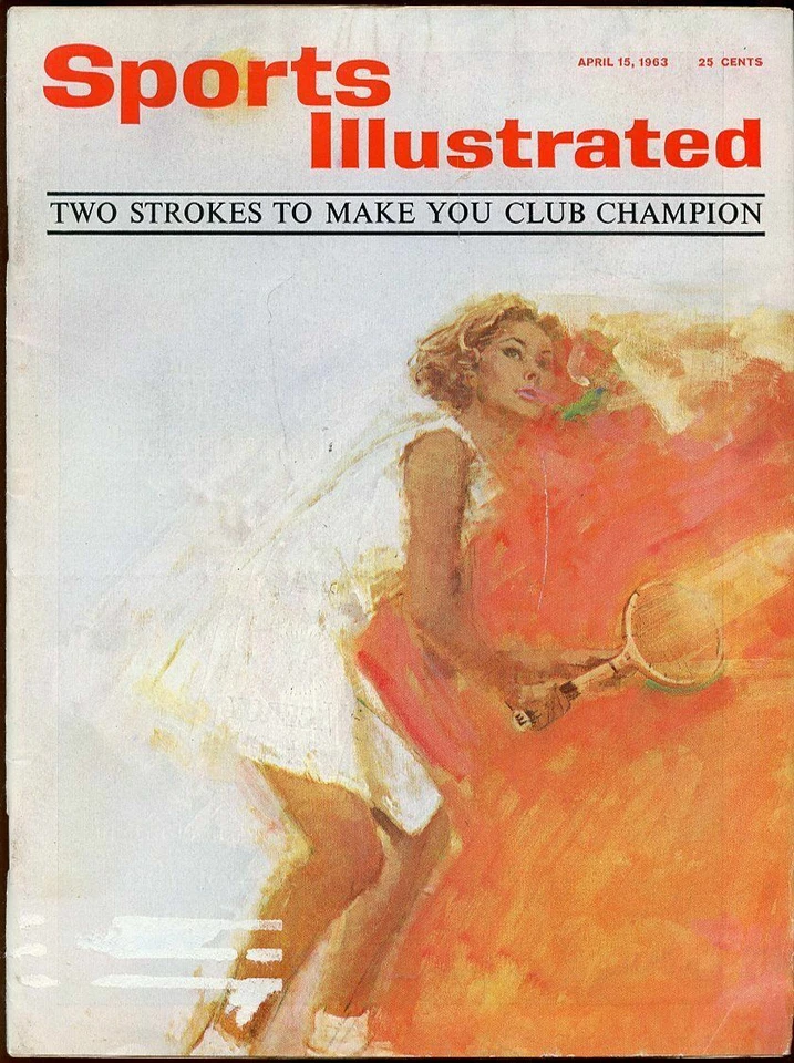 Sports Illustrated 15 de abril de 1963 Two Strokes to Make You Club Champion Foto 1 de 1