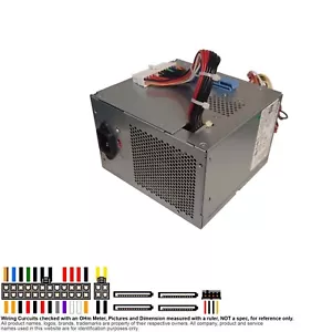 Alimentatore 305 W ATX Dell L305P-01 N238P 0N238P PS-6311-5DF2-LF PowerEdge T110 - Foto 1 di 5