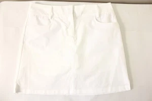 Adidas Clima Cool Golf Skirt Womens Size 10 White - Picture 1 of 7