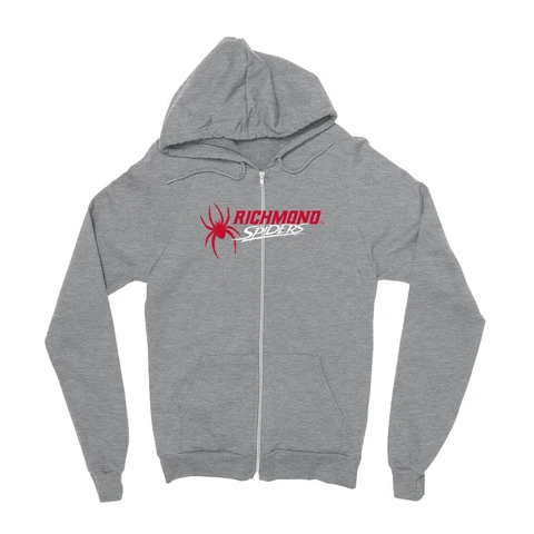 Official NCAA Richmond Spiders Men's / Women's Boyfriend Zip Hoodie Cover