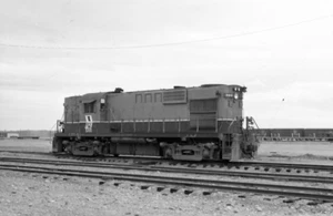 Pacific Great Eastern PGE Railroad 580 Alco Fort Nelson 5-72 Negative 0811 - Picture 1 of 1