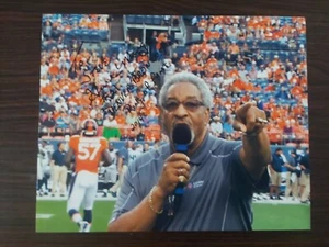 Gene Mingo handsigniertes 8x10 Foto HANDSIGNIERT COA Denver Broncos  - Bild 1 von 3